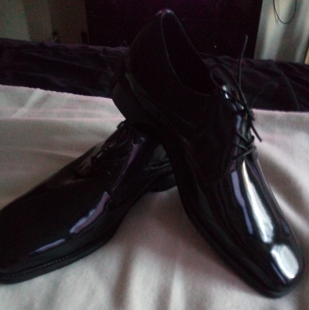 Elegant Black Men's Oxford Shoes